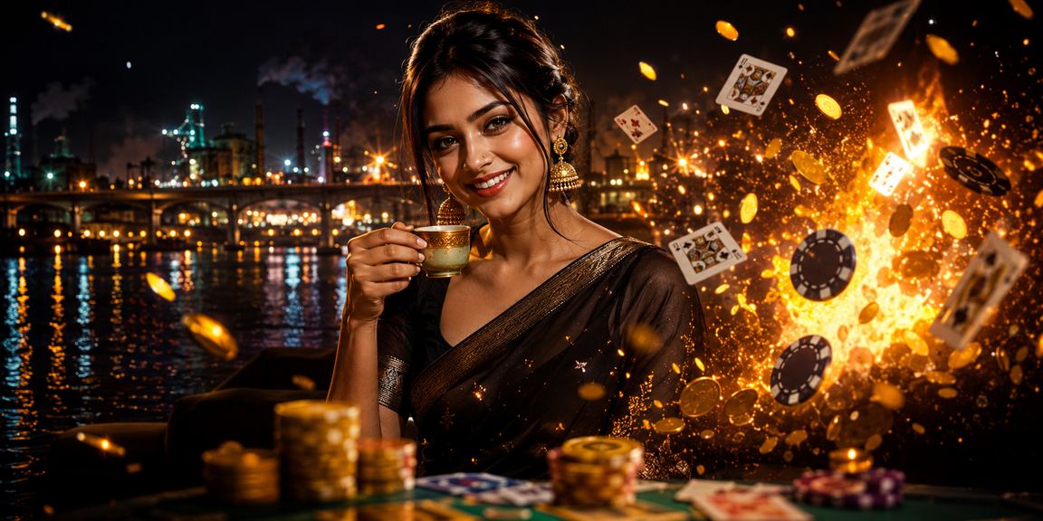 নারায়ণগঞ্জে পোকার গেম খেলছেন একজন মোবাইল গেমার